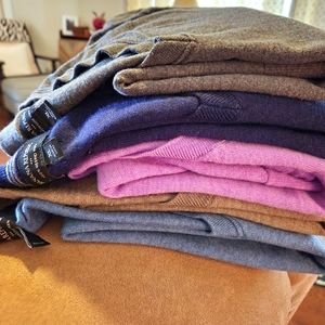 SOLD 5, EUC,  Vneck lightweight sweaters